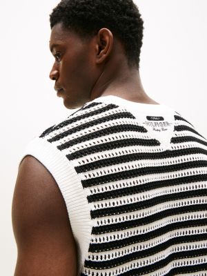 APXGP Collection Stripe Sweater Vest | Tommy Hilfiger Canada