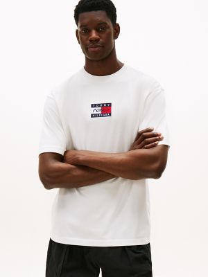 APXGP Collection Flag Graphic T-Shirt, Ecru