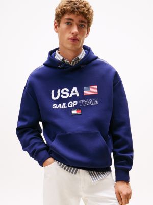 Tommy x US SailGP Team Hoodie, Navy