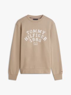 Arch Logo Flex Fleece Sweatshirt — Coastal Taupe 5