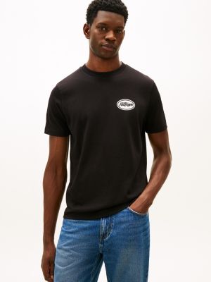 Retro Service Station Graphic T-Shirt, Black