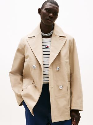 Double-Breasted Peacoat