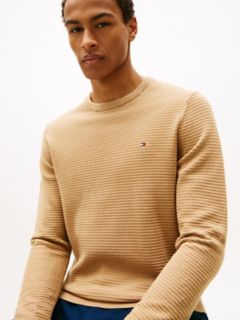 Textured Crewneck Sweater — Safari Canvas 3