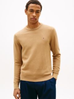 Textured Crewneck Sweater — Safari Canvas 1