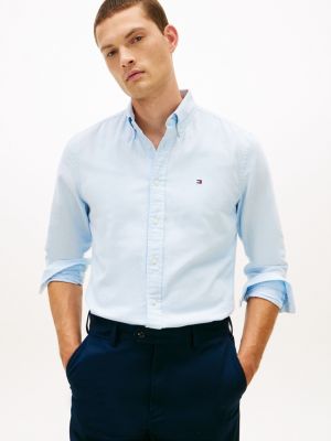 Regular Fit Brushed Twill Shirt, Well Water