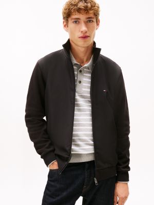 Intechno Knit Zip Sweatshirt, Black