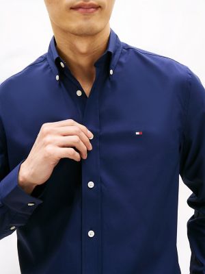 Мужские рубашки Tommy Hilfiger Regular Fit TH Performance Shirt — фото 3