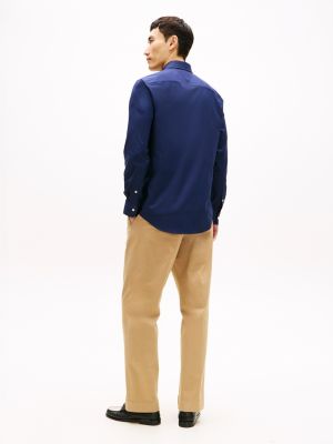 Мужские рубашки Tommy Hilfiger Regular Fit TH Performance Shirt — фото 4