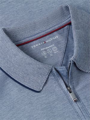 Мужские топы Tommy Hilfiger Regular Fit TH Performance Zip Polo — фото 6