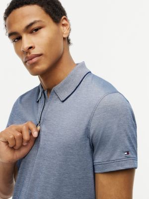 Мужские топы Tommy Hilfiger Regular Fit TH Performance Zip Polo — фото 3