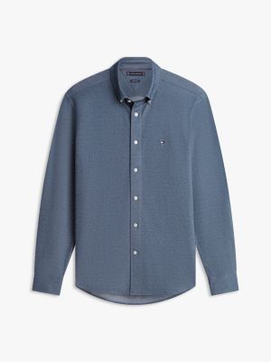 Мужские рубашки Tommy Hilfiger TH Performance Oxford Shirt — фото 5