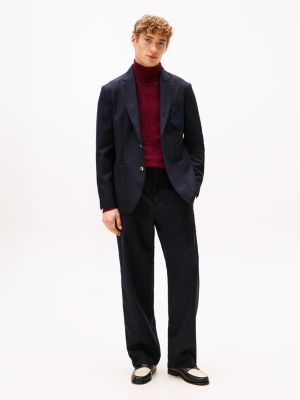 Мужские пиджаки Tommy Hilfiger Crest Logo Wool Club Blazer — фото 3