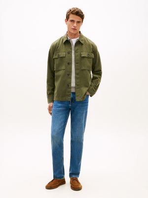 Garment-Dyed Utility Shirt Jacket | Tommy Hilfiger
