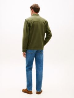 Garment-Dyed Utility Shirt Jacket — Arctic Spruce 5