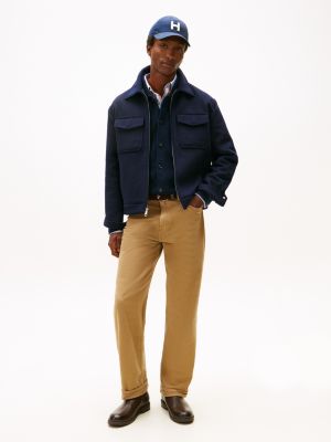 Garment-Dyed Relaxed Jean, Safari Canvas