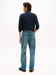 Buckled Relaxed Jean — Mario Blue 4
