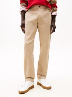 Garment-Dyed Relaxed Tapered Knit Pant — Coastal Taupe 1