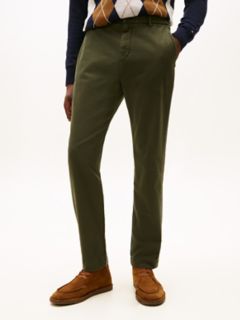 Garment-Dyed Relaxed Tapered Knit Pant — Arctic Spruce 1