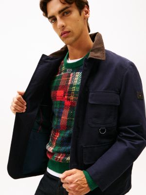 Relaxed Waxed Barn Jacket | Tommy Hilfiger USA