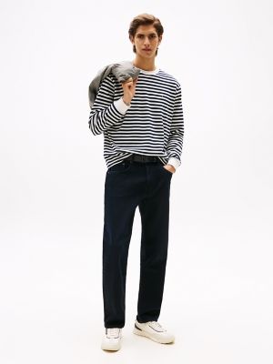 Tapered Relaxed-Fit Jean, Night Blue