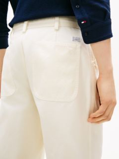 Garment-Dyed Regular Fit Carpenter Pant — Ivory Silk 3