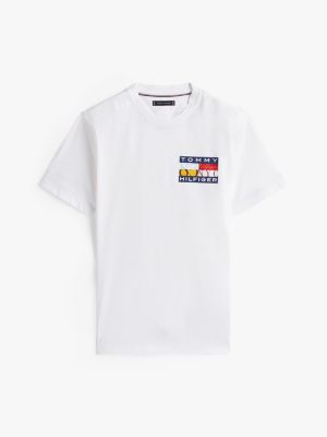1985 Flag Graphic T-Shirt, White