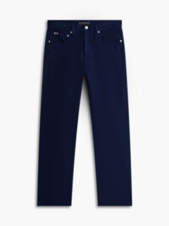 Garment-Dyed Regular Straight Jean — Denim Navy 6