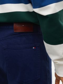 Garment-Dyed Regular Straight Jean — Denim Navy 4