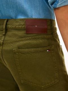 Garment-Dyed Regular Straight Jean — Dark Artichoke 3