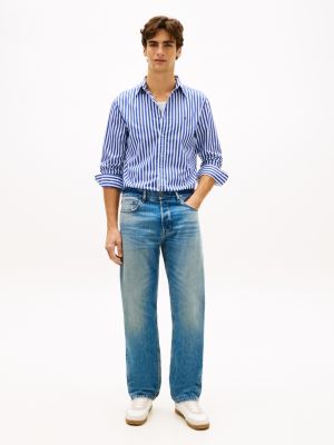 Selvedge Regular Straight Jean, Light Wash Denim