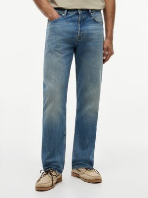 Relaxed Straight Jean, Medium Wash Denim