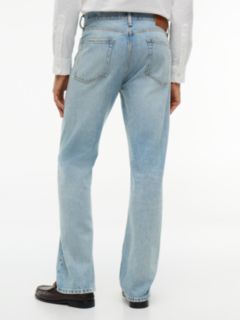 Distressed Regular Straight Jean — Light Wash Blue 4