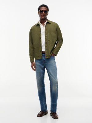 Мужские куртки Tommy Hilfiger Garment-Dyed Denim Chore Jacket — фото 2