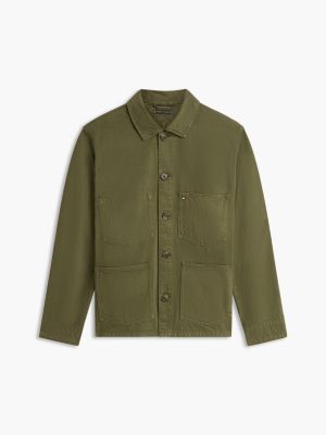 Мужские куртки Tommy Hilfiger Garment-Dyed Denim Chore Jacket — фото 5