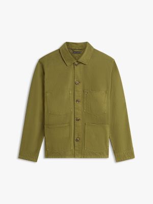 Garment-Dyed Denim Chore Jacket | Tommy Hilfiger