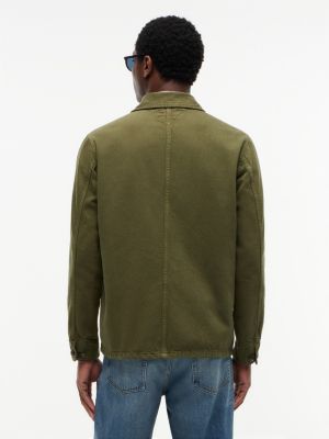 Мужские куртки Tommy Hilfiger Garment-Dyed Denim Chore Jacket — фото 4