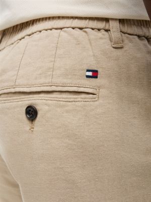 Мужские брюки Tommy Hilfiger Linen-Blend Straight Chino — фото 3