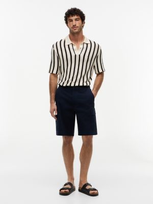 Мужские брюки Tommy Hilfiger Relaxed Fit Stretch Twill Cargo Short — фото 2