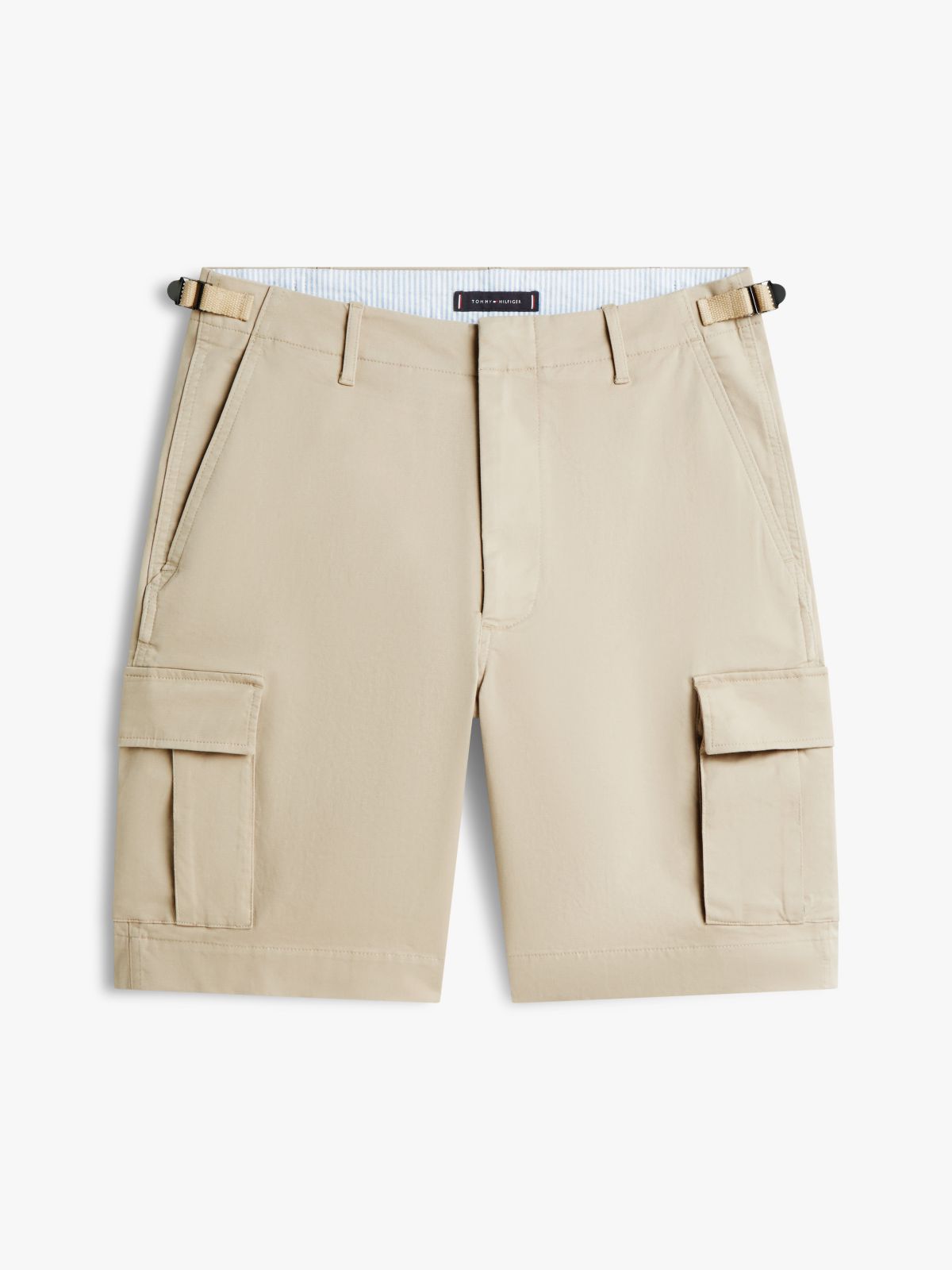 Relaxed Fit Stretch Twill Cargo Short — Sandalwood