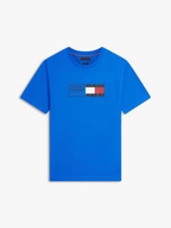 Flag Box Logo T-Shirt — Regal Blue 5