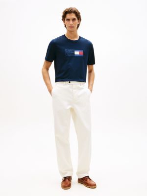 Мужские футболки Tommy Hilfiger Flag Box Logo T-Shirt — фото 3