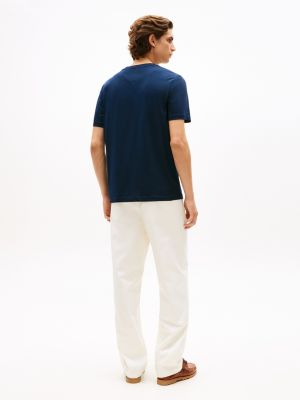 Мужские футболки Tommy Hilfiger Flag Box Logo T-Shirt — фото 4