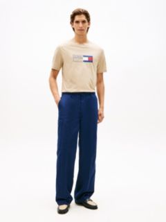 Flag Box Logo T-Shirt — Sandalwood 3