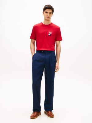 Мужские футболки Tommy Hilfiger Stacked Logo T-Shirt — фото 2