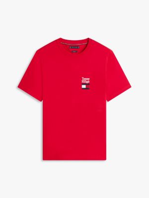 Мужские футболки Tommy Hilfiger Stacked Logo T-Shirt — фото 5