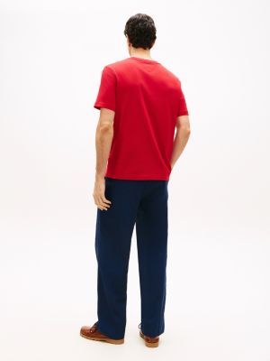 Мужские футболки Tommy Hilfiger Stacked Logo T-Shirt — фото 4
