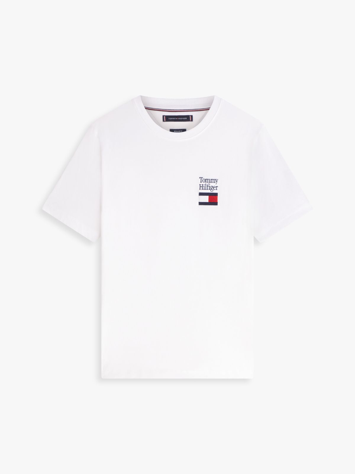 Stacked Logo T-Shirt — White