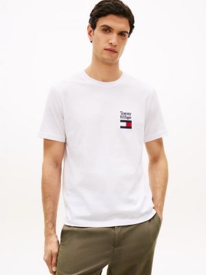 Stacked Logo T-Shirt, White