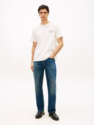 Мужские футболки Tommy Hilfiger Back Logo Graphic Slub Cotton T-Shirt — фото 2