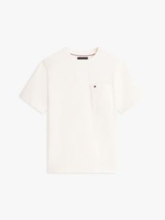 Mesh Jersey Pocket T-Shirt — Ivory Petal 5